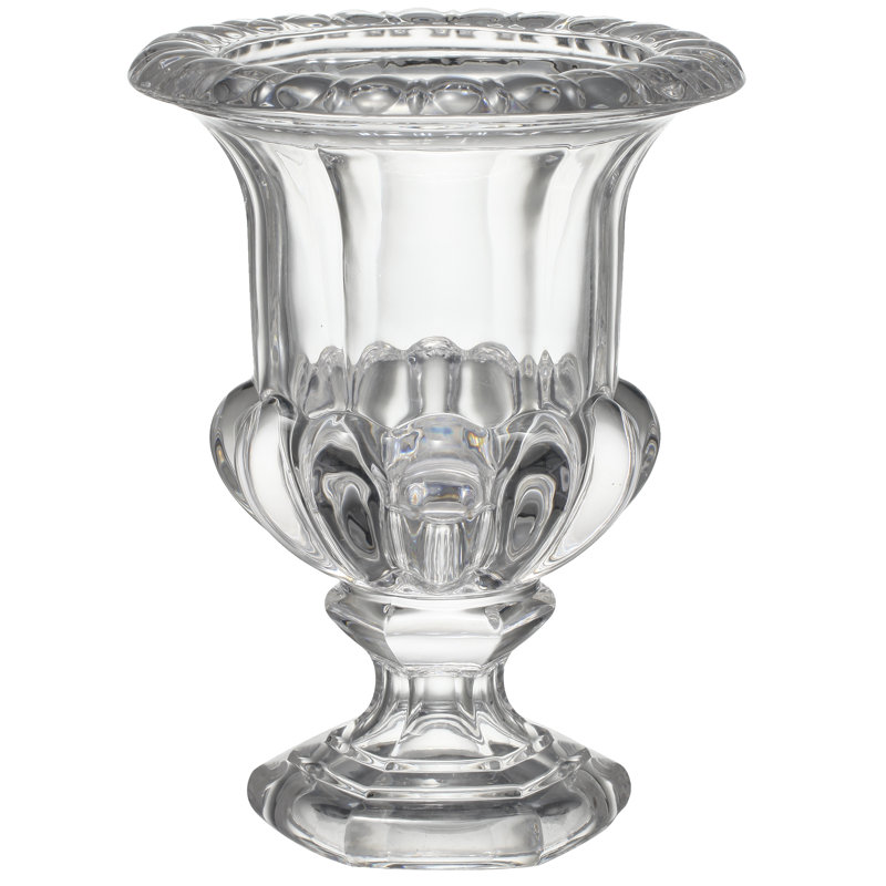 Arriyah Handmade Glass Table Vase, 10" H