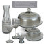 Présentoir à gâteaux Pewter Vine