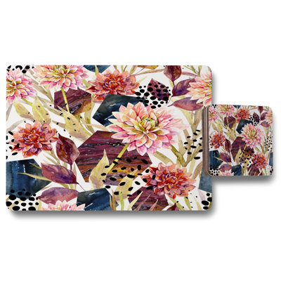 Hesson Wood Floral Placemat