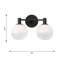 Sean Lavin Torian Bathroom Bedroom Wall Fixture With Milk Clear Glass Mix Shade-241316442-241316445-241316441