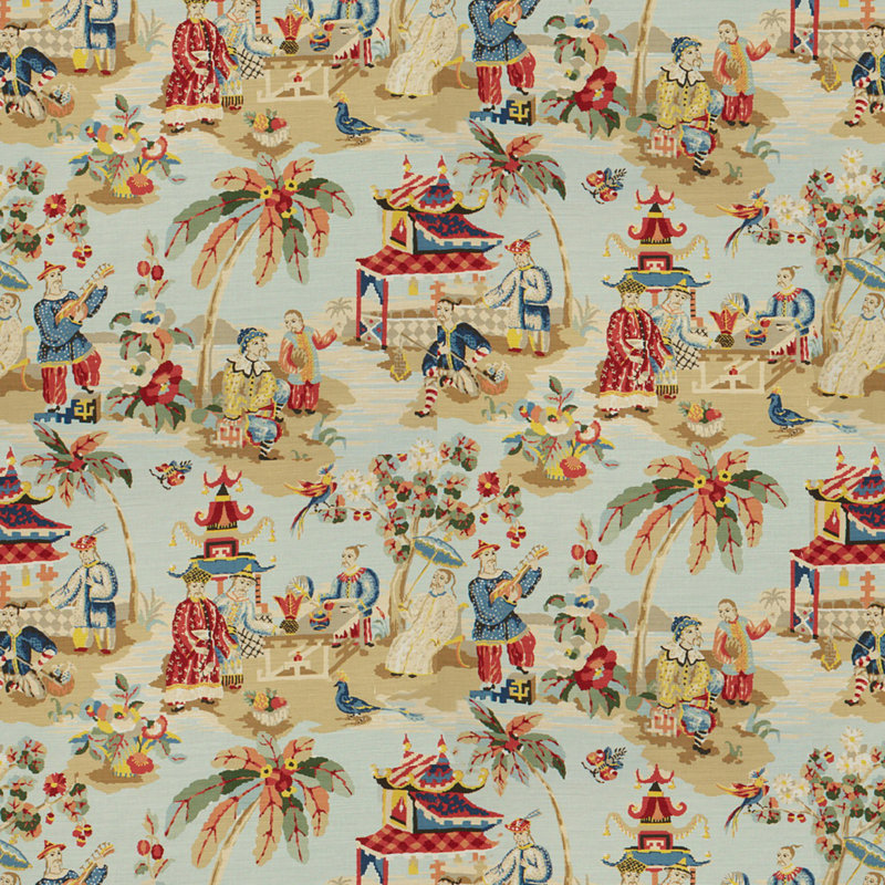 Baret Xian Performance Fabric, Sky