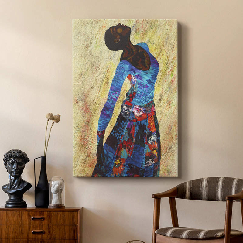 Femme forte IV - galerie Cavas sur mesure, H 36 po x l 24 po