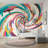 White Background Wallpaper Light Bright Wall Mural-883917912-883917919