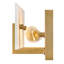 Meuble-lavabo moyen à quatre lumières Halbert-2076349687