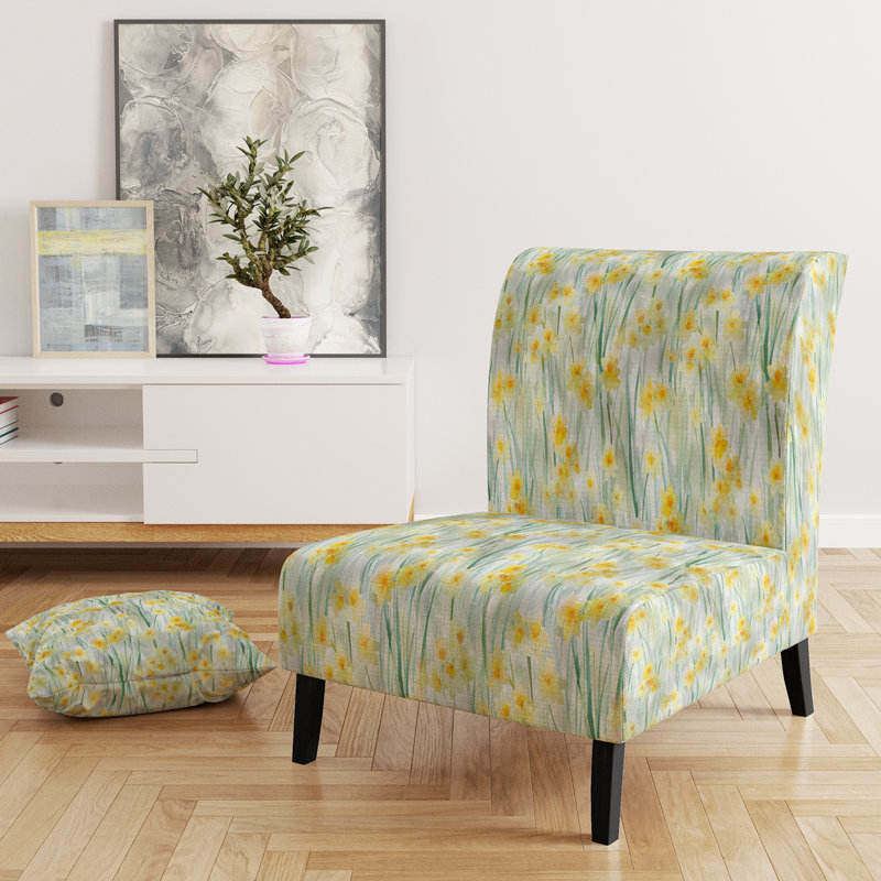 Fauteuil de chambre Floral, Sans accoudoir