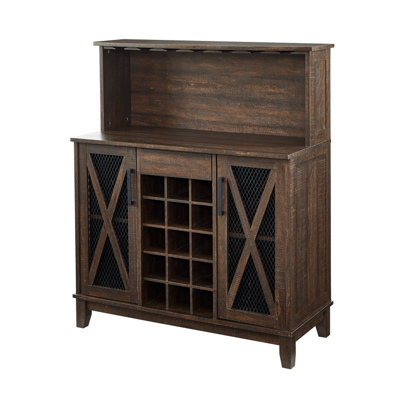Armoire bar, Acajou