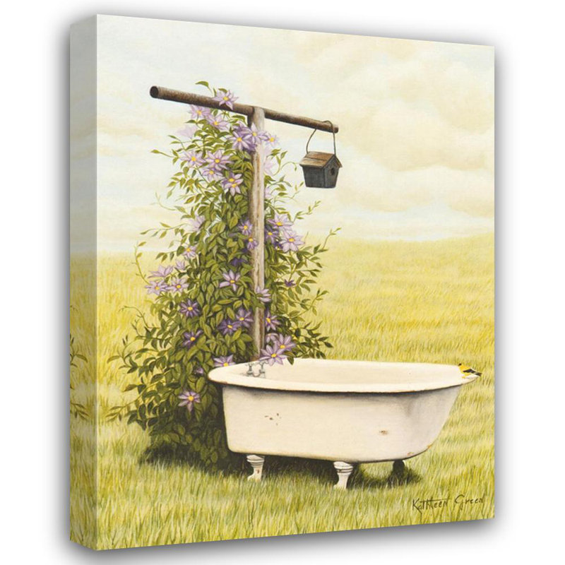 Bird Bath, 24" H x 18" W