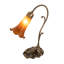 Lampe d'appoint 15 po de hauteur ambre Tiffany Pond Lily-1648713126