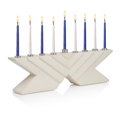 Frank Lloyd Wright Concrete X Menorah