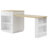 Space-saving Kitchen Island With Storage, Extendable Dining Table, Modern Mdf Design