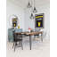 Luminaire suspendu géométrique 3 lumières grappe Breedlove