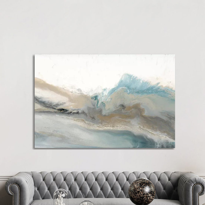 «Coastline Whisper» par Blakely Bering, reproduction d'art sur toile tendue, H 8 po x l 12 po x P 0,75 po