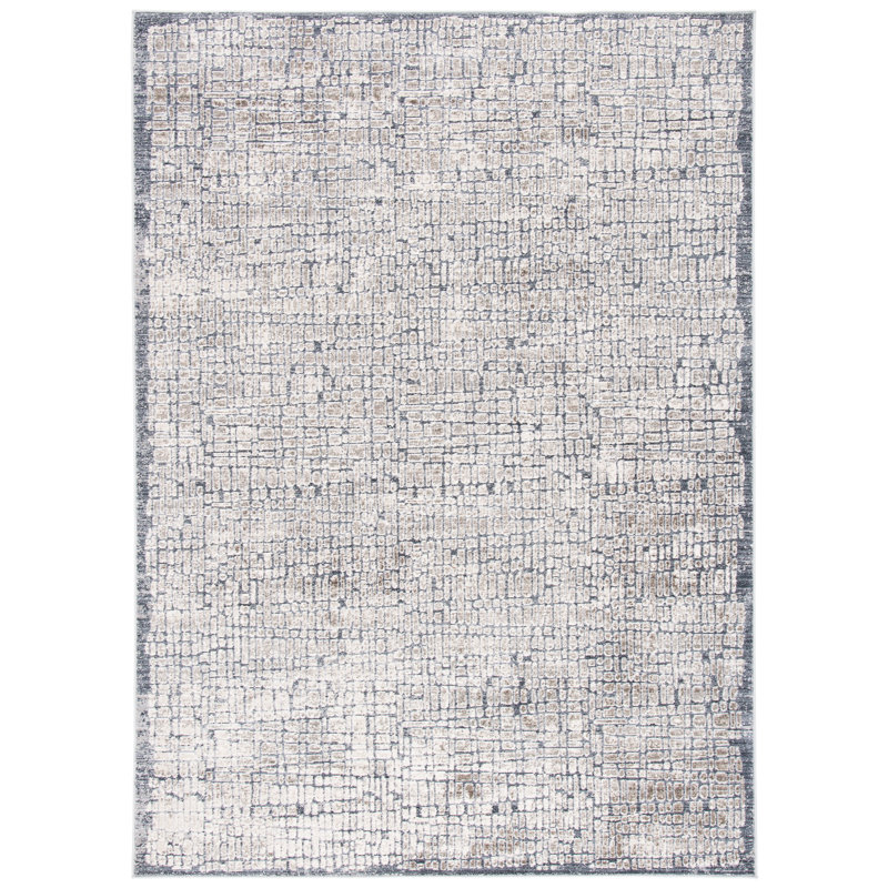 History 500 Performance Abstract Rug, Rectangle 4' x 6'