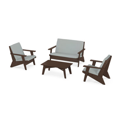 POLYWOOD® Riviera 4-Person Patio Seating Group