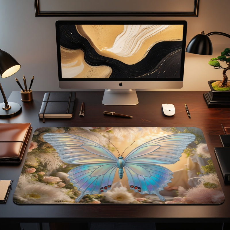 Polyester Desk Pad, 31.5x15.5