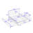 Hamden Queen Size Upholstered Platform Bed with Twin Size Trundle and Drawer-958842583
