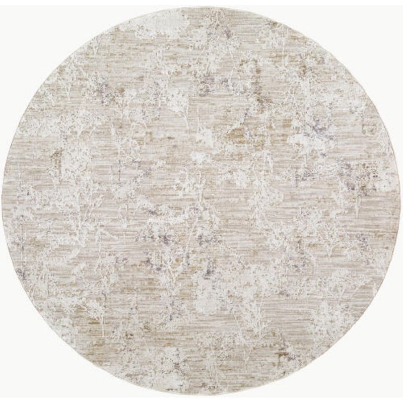 Kirima Machine Woven Area Rug, Round 6'7"