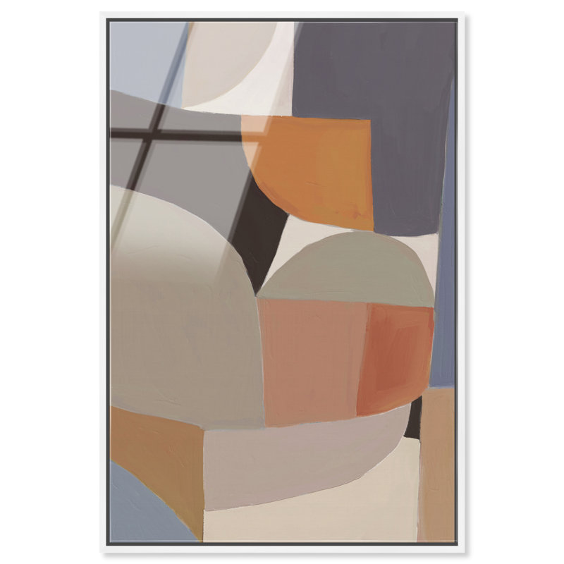 Muted Truth Print by Oliver Gal, 55"H x 37"W, White Floater Frame