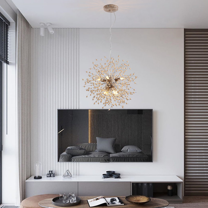 Thurton 8 - Light Sputnik Chandelier