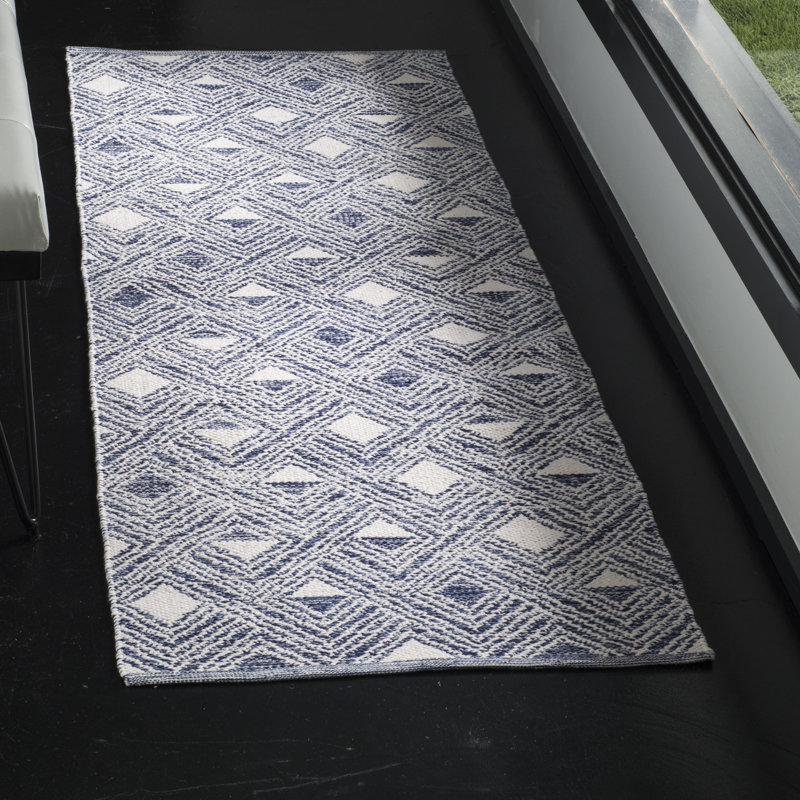 Dominica Hand Woven Performance Geometric Rug, Runner 2'3" x 7'