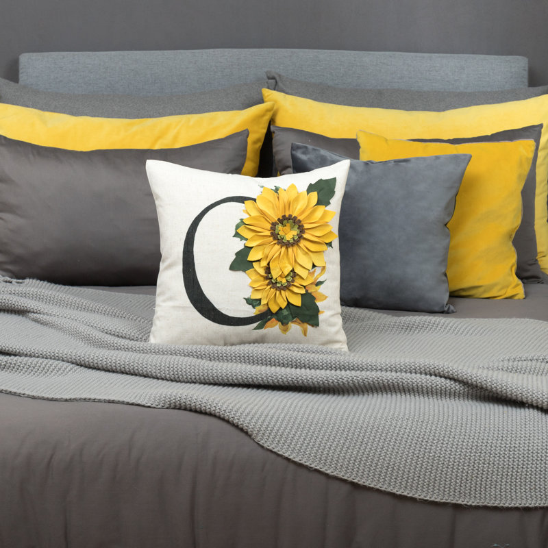 Appliqued Pillow Cover