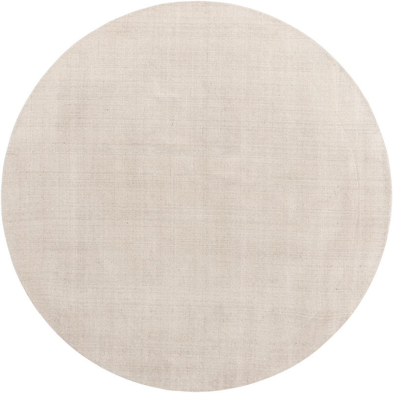 Liabah Wool Striped Indoor Rug, Round 10'