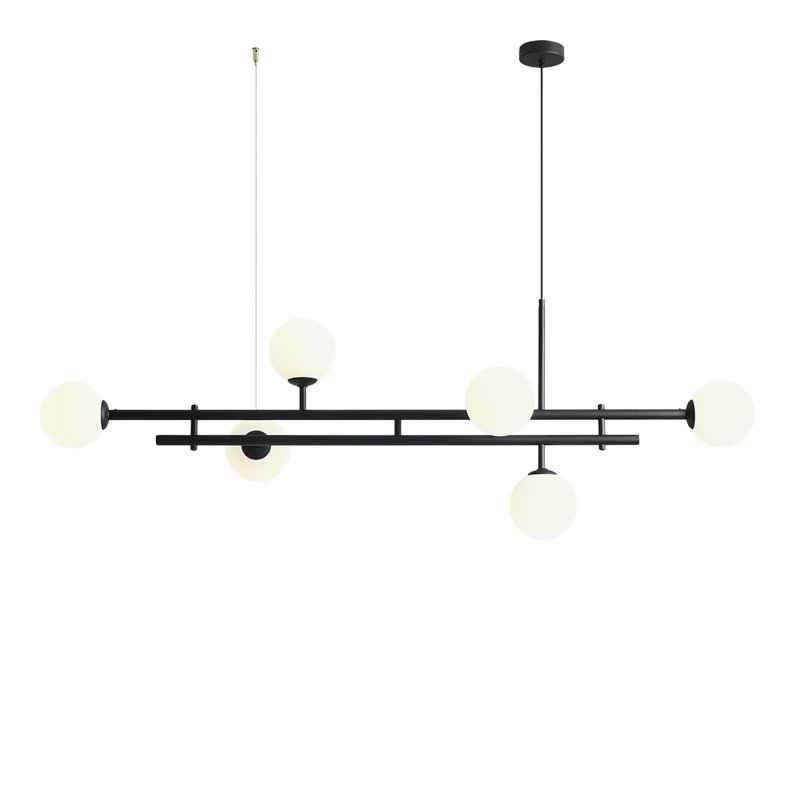 Essays 6 - Light Unique/Statement Pendant, Black