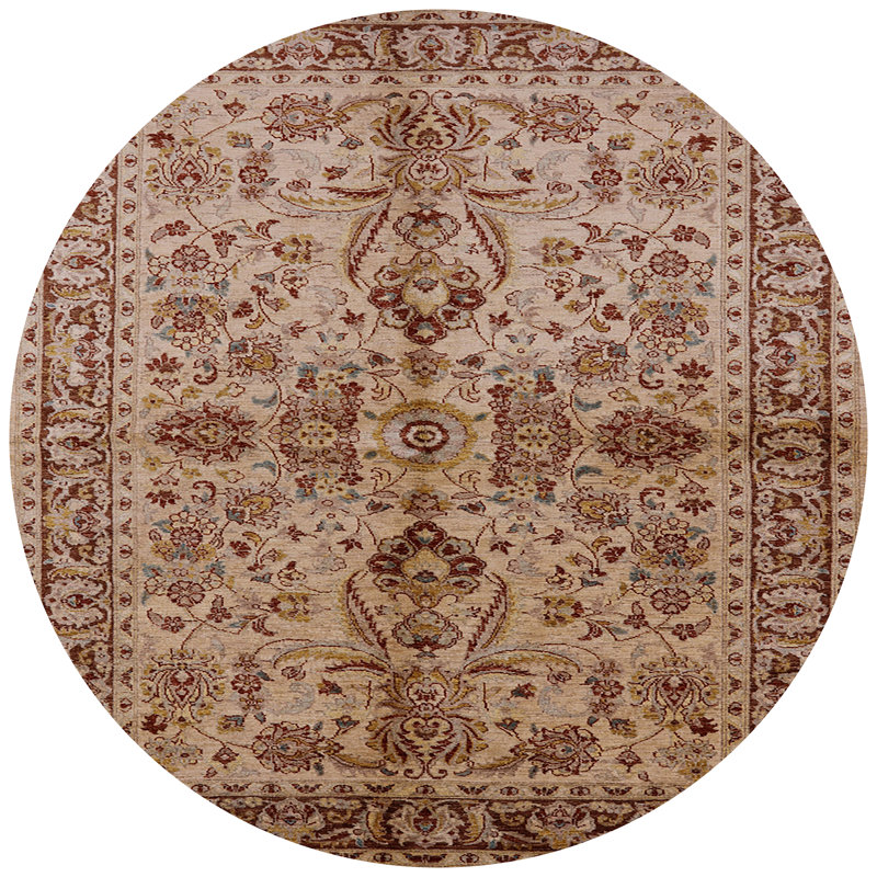 Morella Oriental Indoor Rug, Round 3'