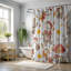 Motif d'ours d'automne - Rideau de douche standard 1 pièce-100722235
