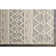 Latrissa Moroccan Flatweave Wool Charcoal/Cream Area Rug