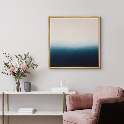 Reproduction d'art abstrait sur toile encadrée pour décoration intérieure moderne