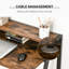 Emerfield Metal Base Writing Desk-940327240-940327247