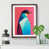 Walnut Framed Paper selected