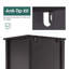 Bibliothèque à 5 niveaux avec tiroir et armoire, bibliothèque autoportante avec tablette réglable-445236675