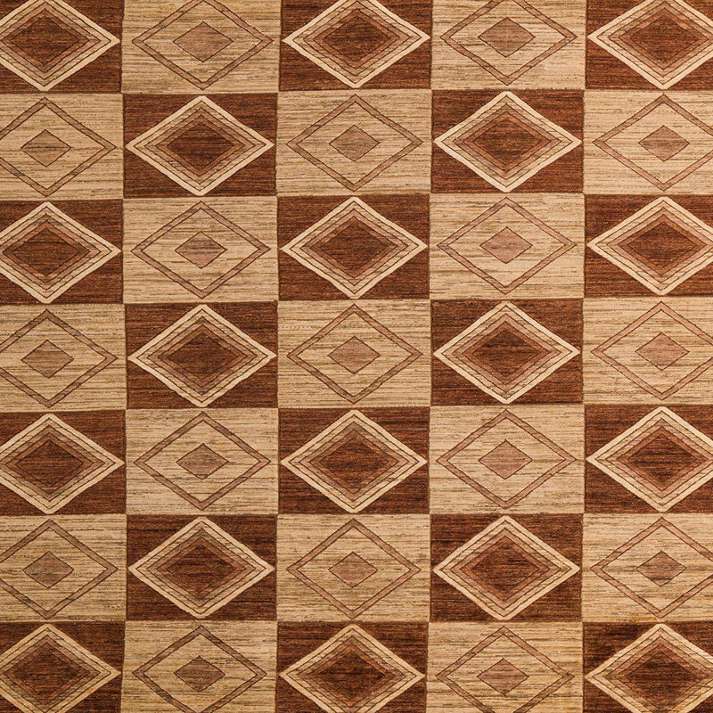Abstract Indoor Rug, Square 5'