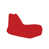 100 % polyester rouge est en rupture de stock