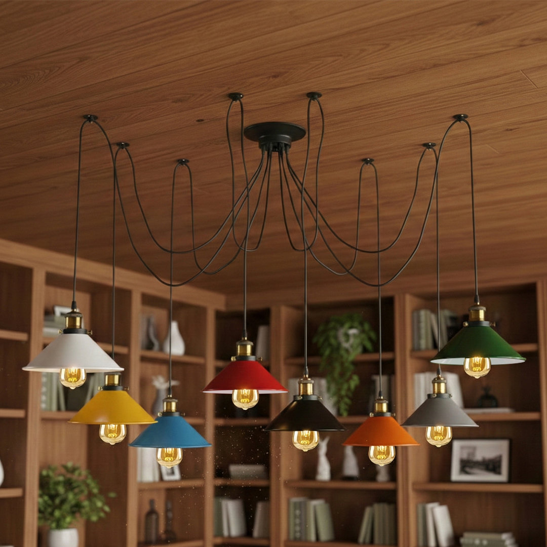 Wheeler 8 - Light Cluster Pendant