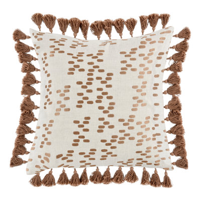 Dane Linen Square Pillow Cover & Insert