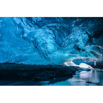 Ice Caves In Iceland 1 Piece Wrapped Canvas Wall Art