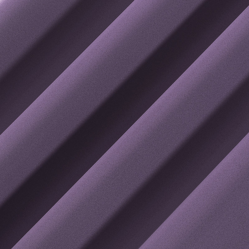 Rideau 100% occultant avec passe-tringle Rianna, L 40 po x L 63 po, Mauve améthyste