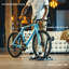 Metal Freestanding Bike Rack