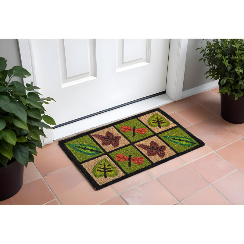 Paillasson 18 po x 30 po brun