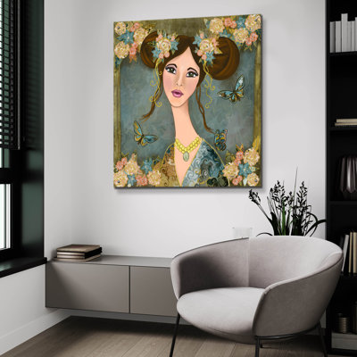 «Caroline» par RomantzArt, art mural en verre acrylique
