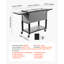 VEVOR 75.7L Ice Chest with wheels in Black