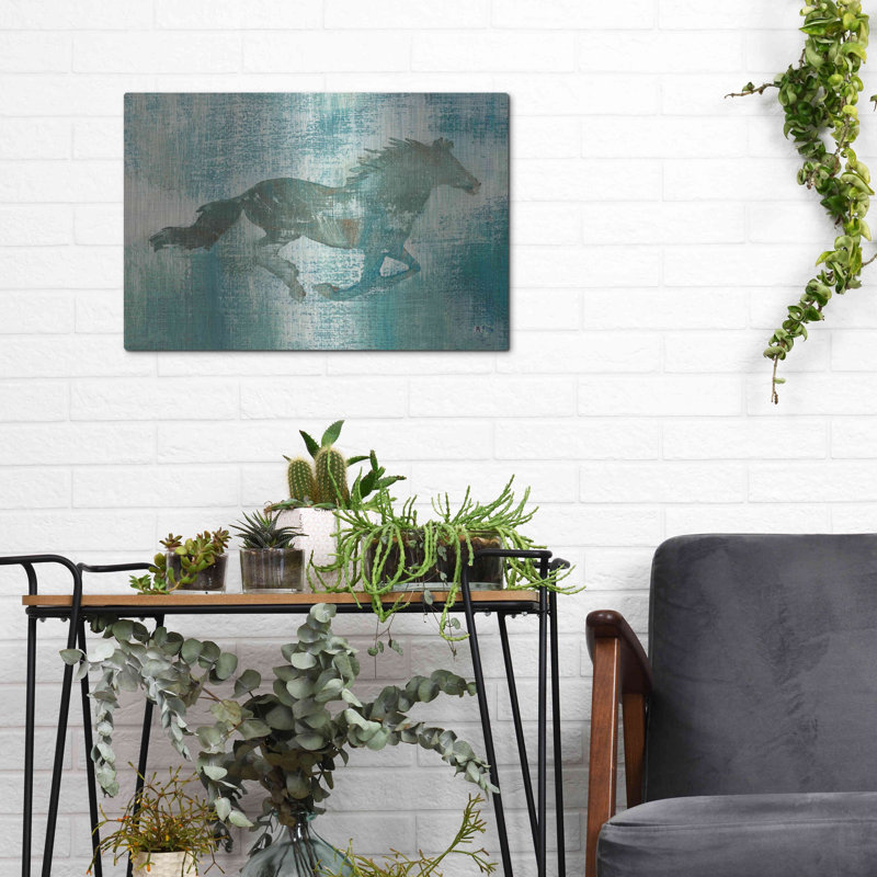 «Mustang Study» par Studio Mousseau, H 12 po x l 16 po