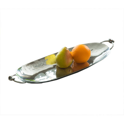 Everly Quinn Stainless Steel Serving Bowl