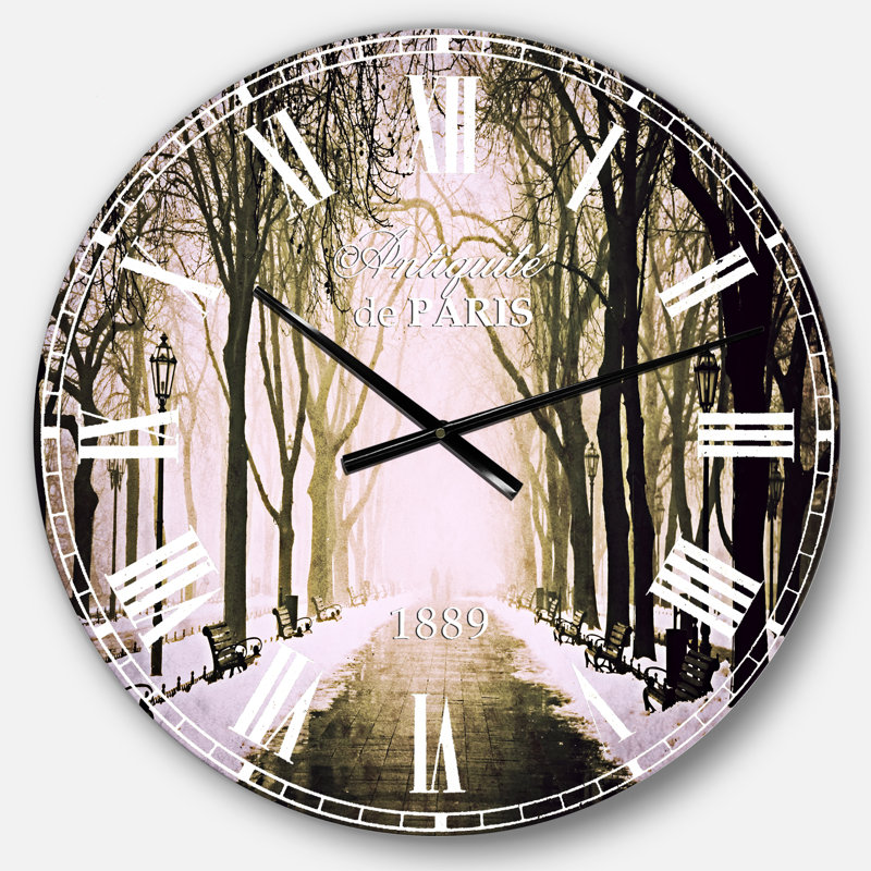 Horloge murale Swigart, Moyenne