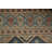 Stylish Blue Diamond Patterned Oriental Runner Rug 3x12