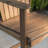 Acacia Wood Adirondack Barstools, Set of 2