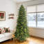 Arbre de Noël épinette pré-éclairé-215575792